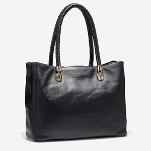 Cole Haan ‘Benson’ Black Leather X-Large Tote Bag